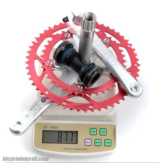 Litepro 53T / 39t shifting gear crankset For Folding Bike BB included