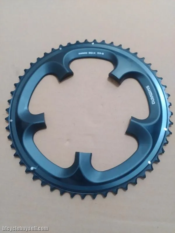 Shimano Ultegra 6700 53 &amp; 39t chainring-Black New