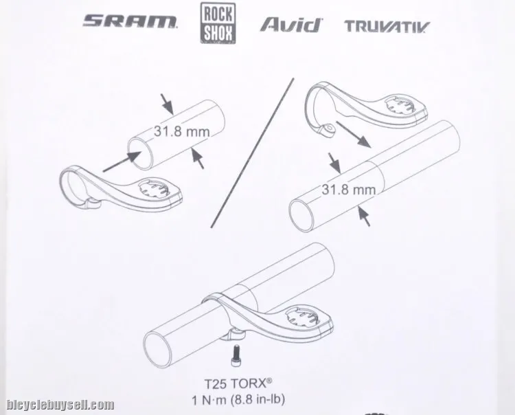 SRAM Garmin/Bryton/IGP GPS Meter Extender Holder