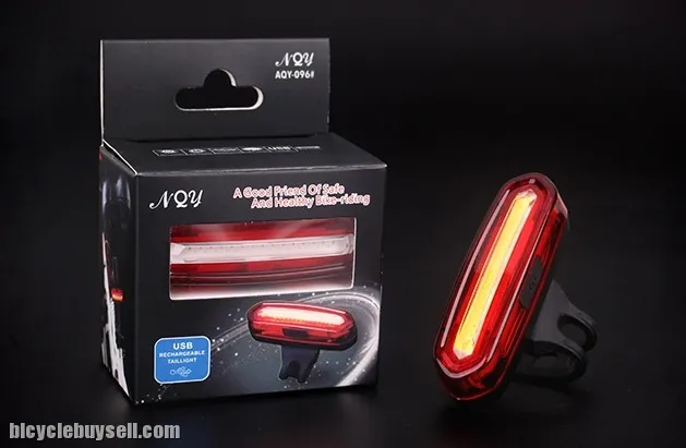 Cycling MTB RB Rear Light 2 &amp; 3 Colours Red Blue Pink USB rechargeble