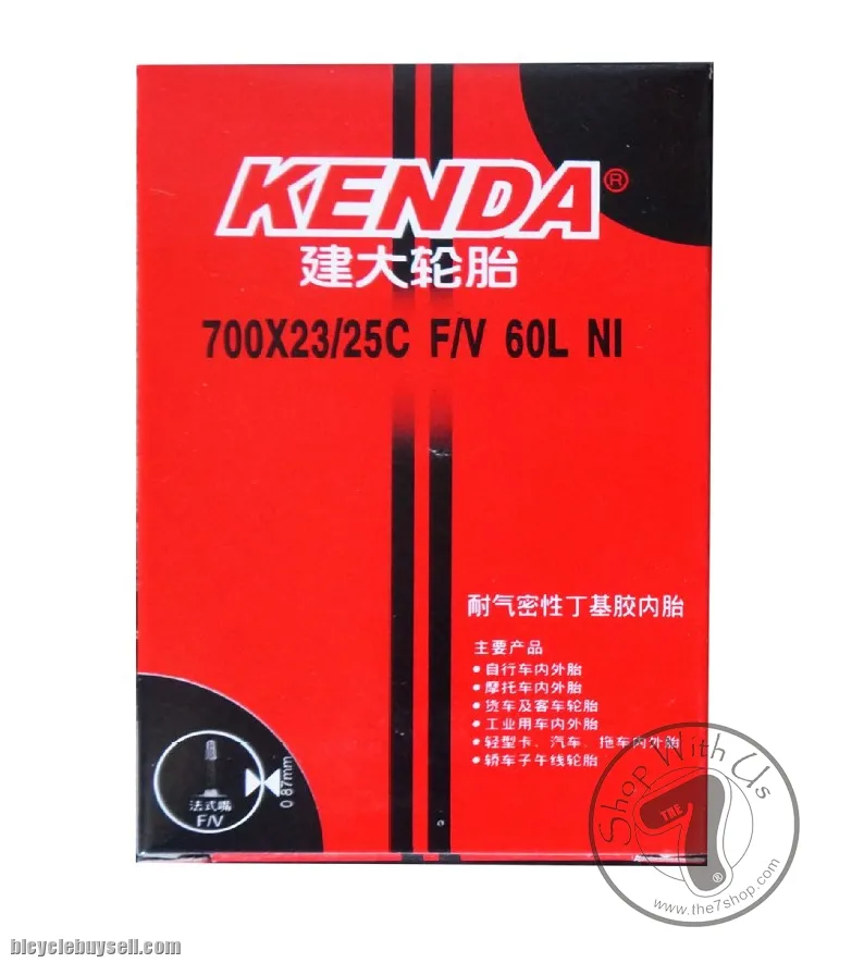 Kenda Tube 700 x 18/23C 60L FV