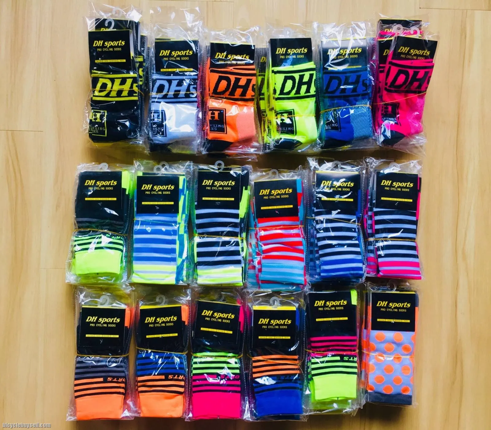 Colorful Personality DH Sports Cycling Socks