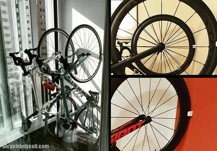 Simplicity style- Modern RICHY Parking Clip Wall Mount/Wall Rack For Road Bike