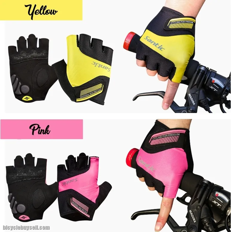 NEW ARRIVALS -6 Colors Non-slip Shockproof SANTIC Gloves