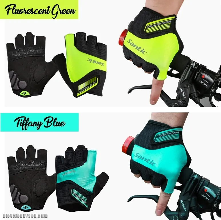 NEW ARRIVALS -6 Colors Non-slip Shockproof SANTIC Gloves
