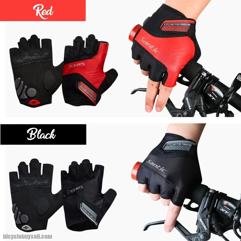 NEW ARRIVALS -6 Colors Non-slip Shockproof SANTIC Gloves