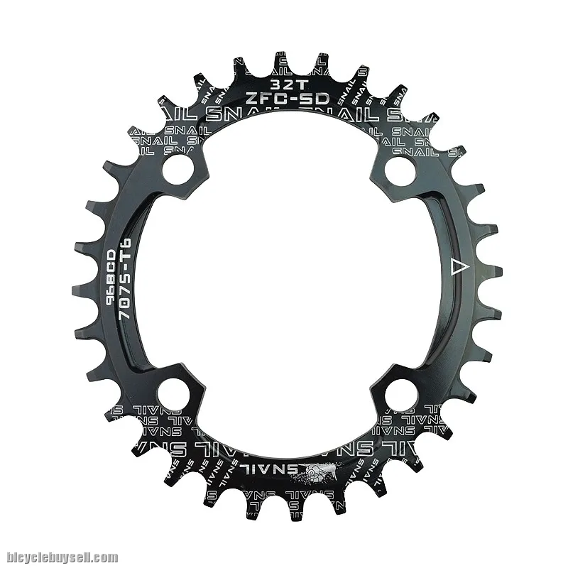 SNAIL FMF 96BCD 32T/34T/36T Ultralight Oval Chainring (NOT FOR M8000)