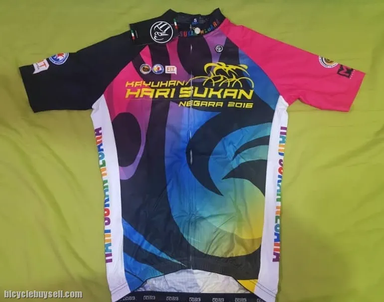 Ciclista Kayuhan Hari Sukan Negara Jersey Size S