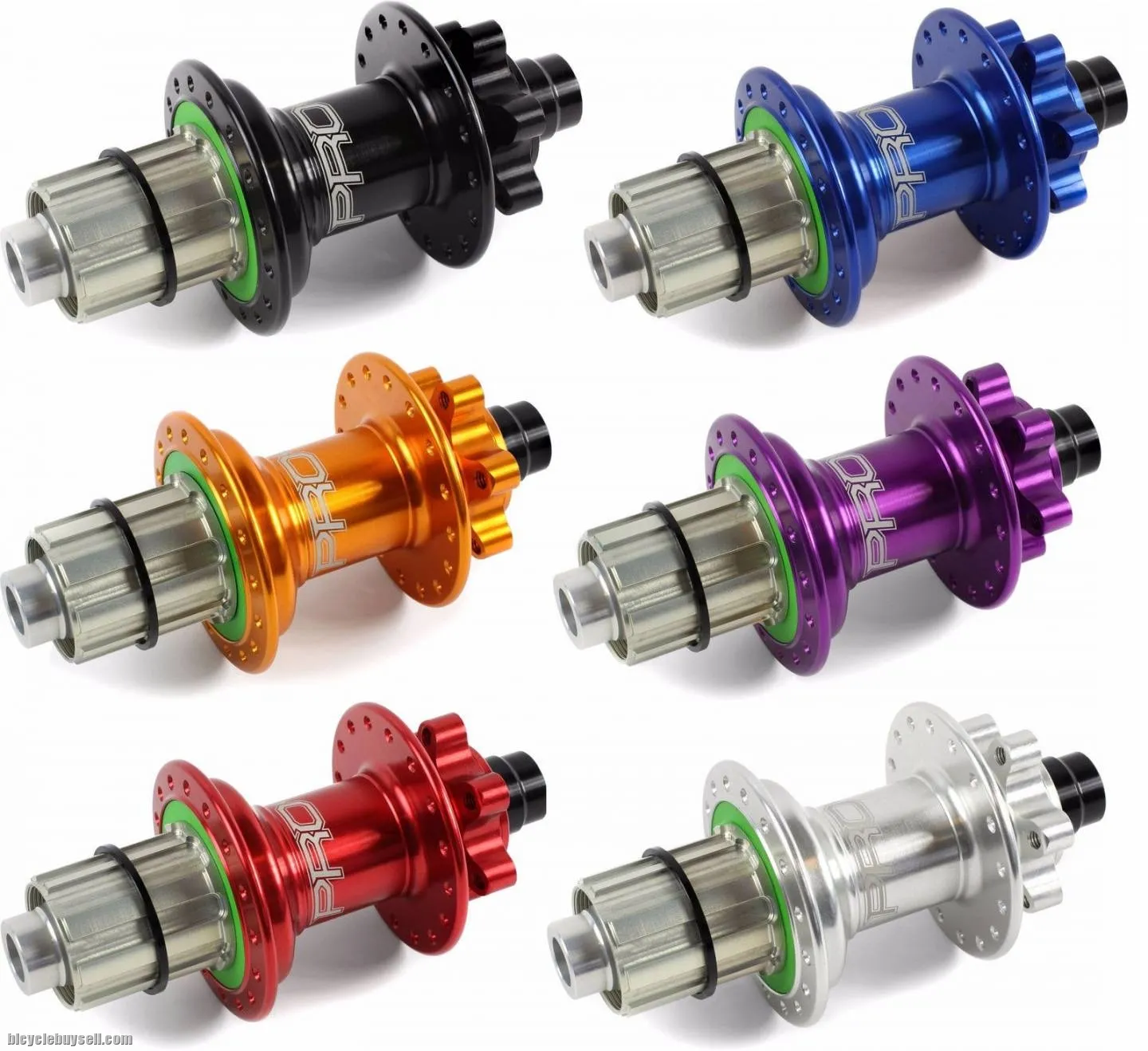Original UK HOPE PRO 4 MTB hub set