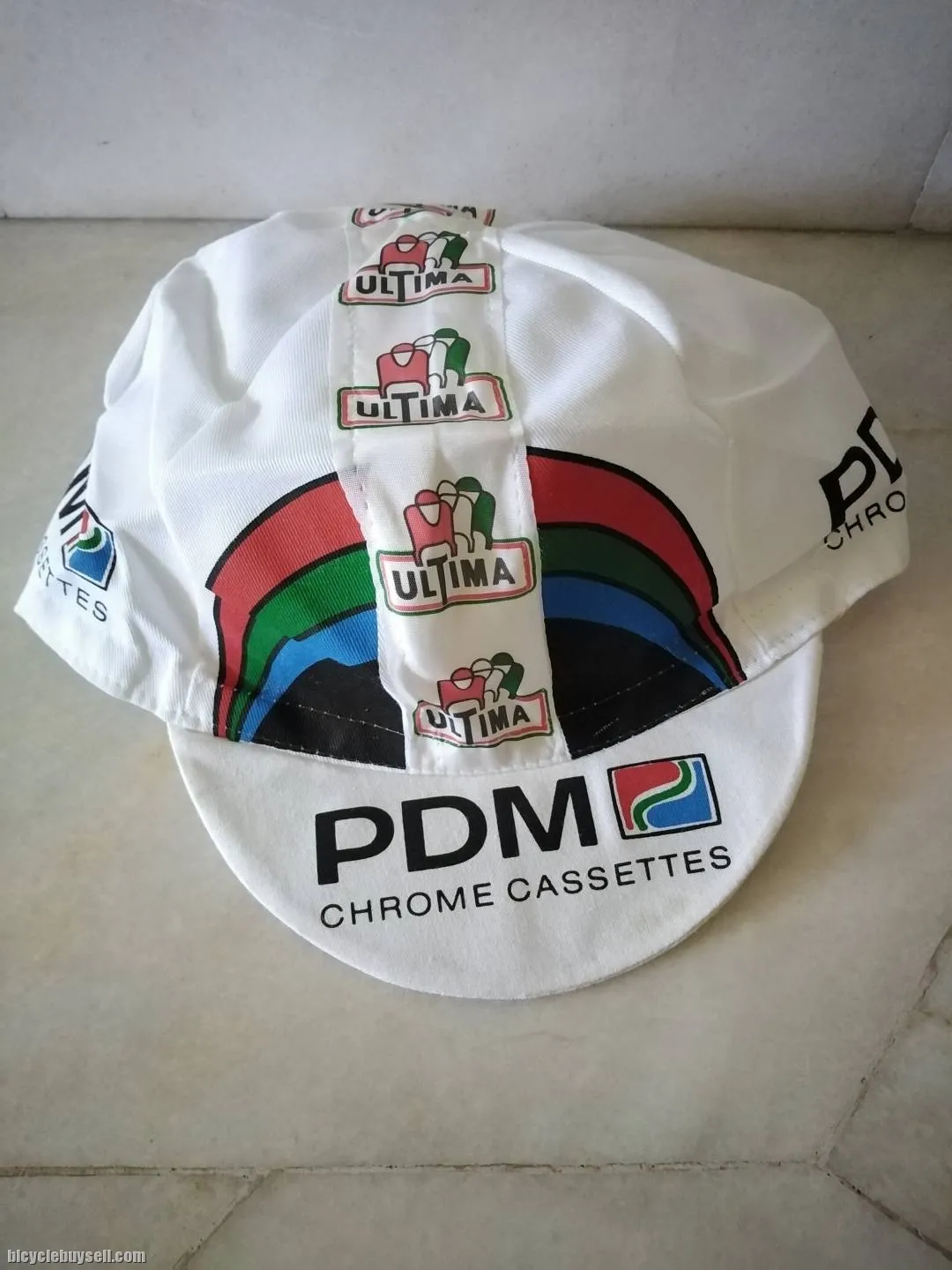 Cycling Caps 2 pcs PDM n Jos Daems Vintage Nos
