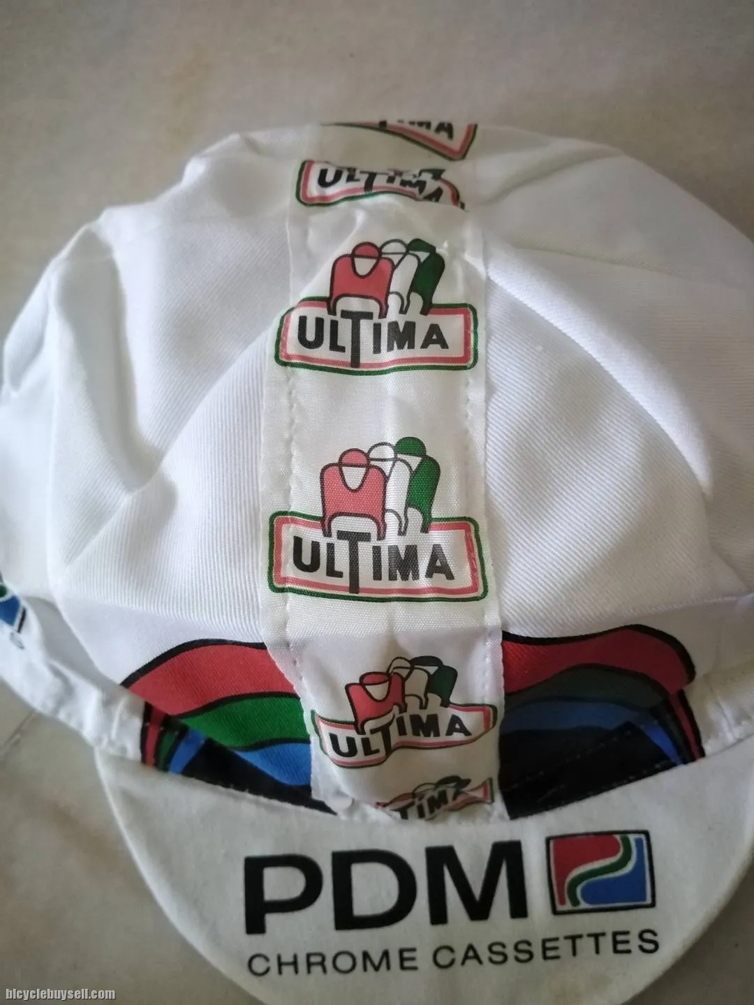 Cycling Caps 2 pcs PDM n Jos Daems Vintage Nos