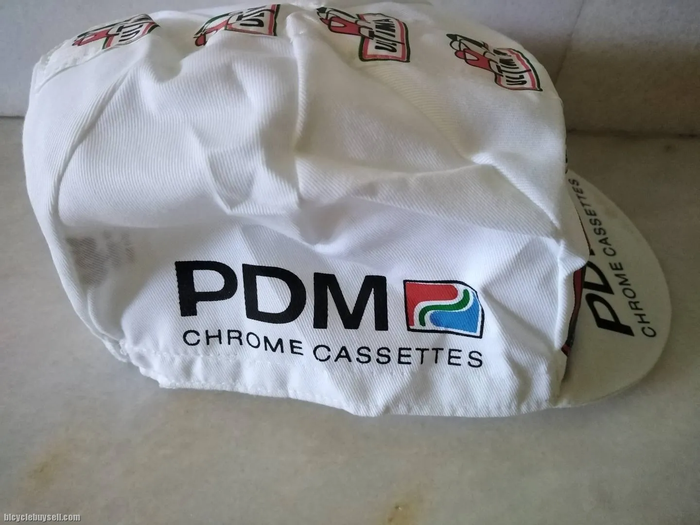 Cycling Caps 2 pcs PDM n Jos Daems Vintage Nos