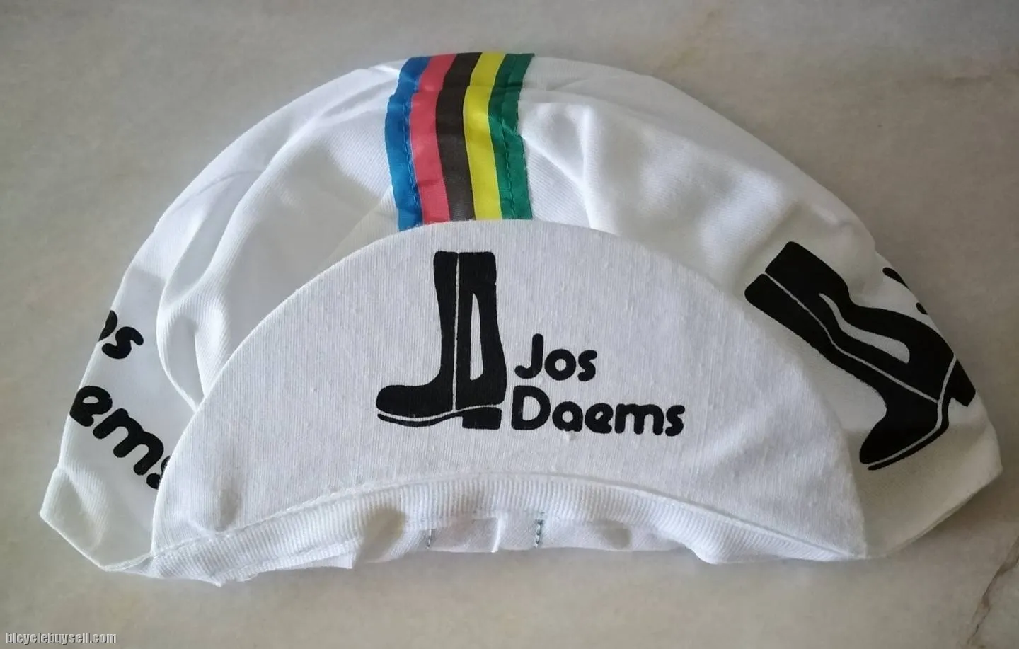 Cycling Caps 2 pcs PDM n Jos Daems Vintage Nos