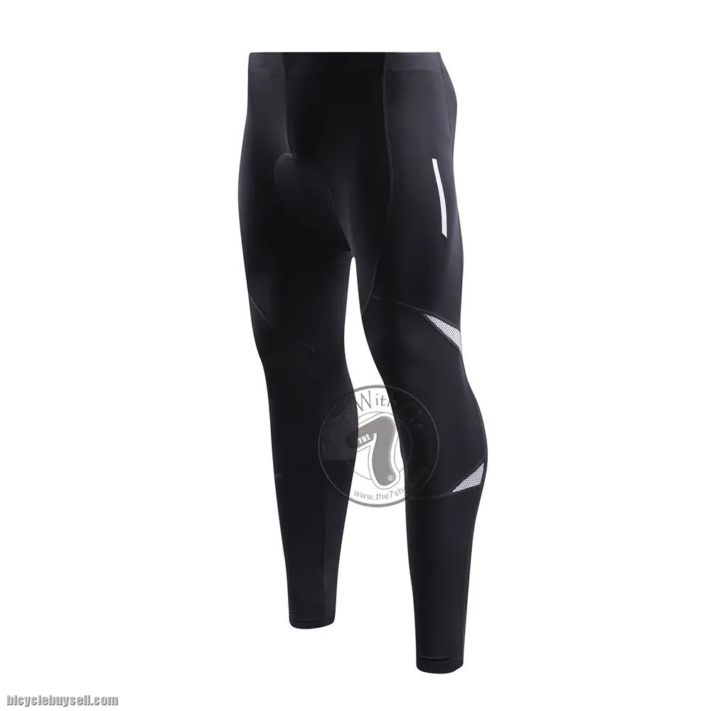 TRYSIL Men Cycling Long Pants with Padding (FREE Socks)