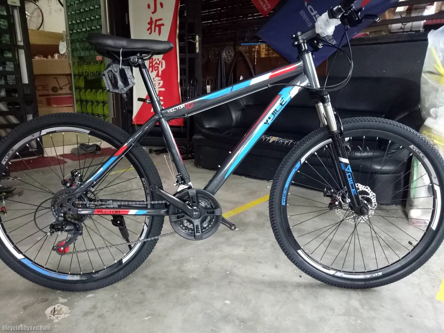 26" voice vector10 21sp (3x7sp)  mtb bike