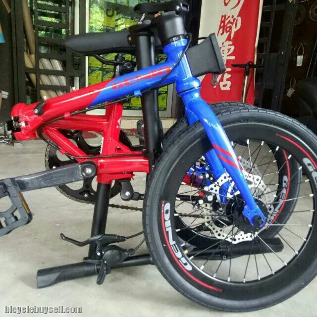 16" 349 runus genio 8sp folding bike