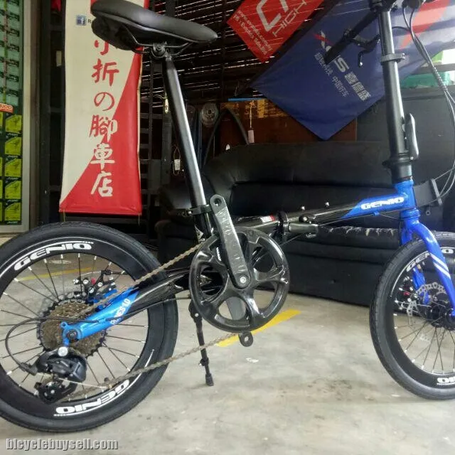 16" 349 runus genio 8sp folding bike