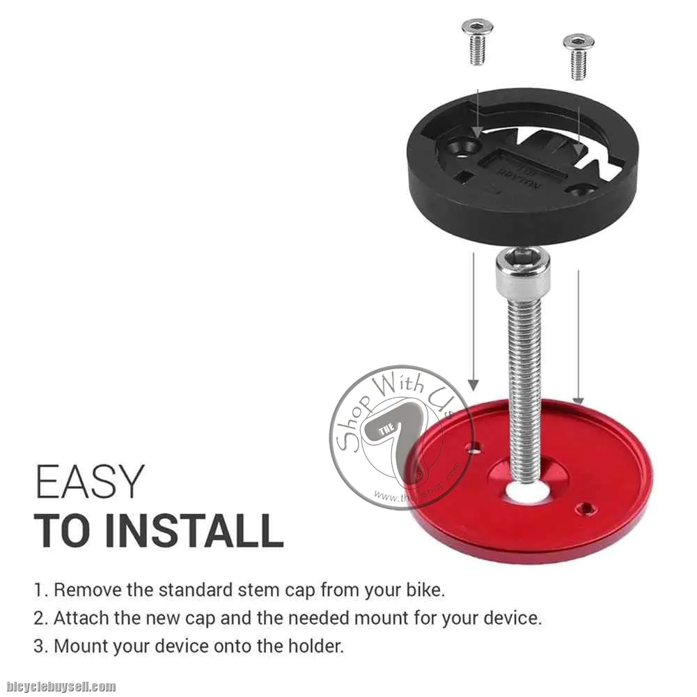 Bicycle Stem Meter Holder Mount Suitable for Garmin / Bryton / Ca