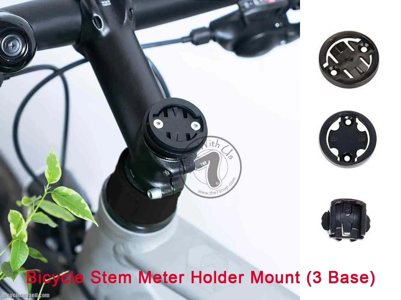 Bicycle Stem Meter Holder Mount Suitable for Garmin / Bryton / Ca