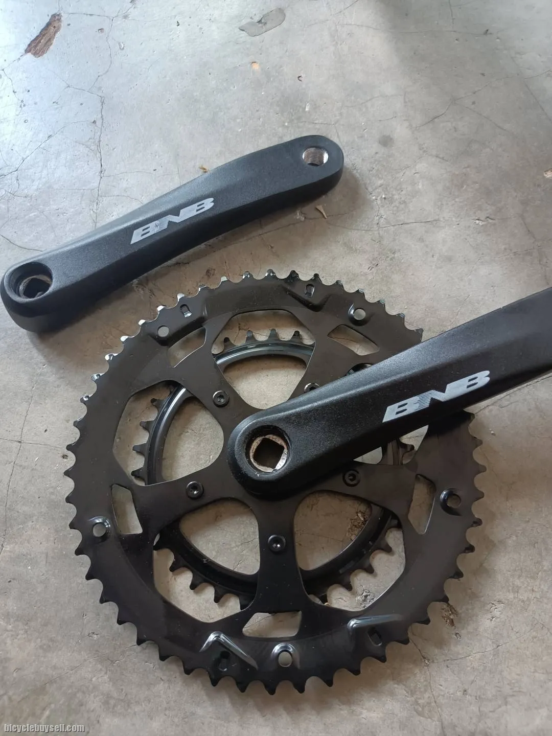 Bnb 2x crankset for rb / folding bike 50t/34t