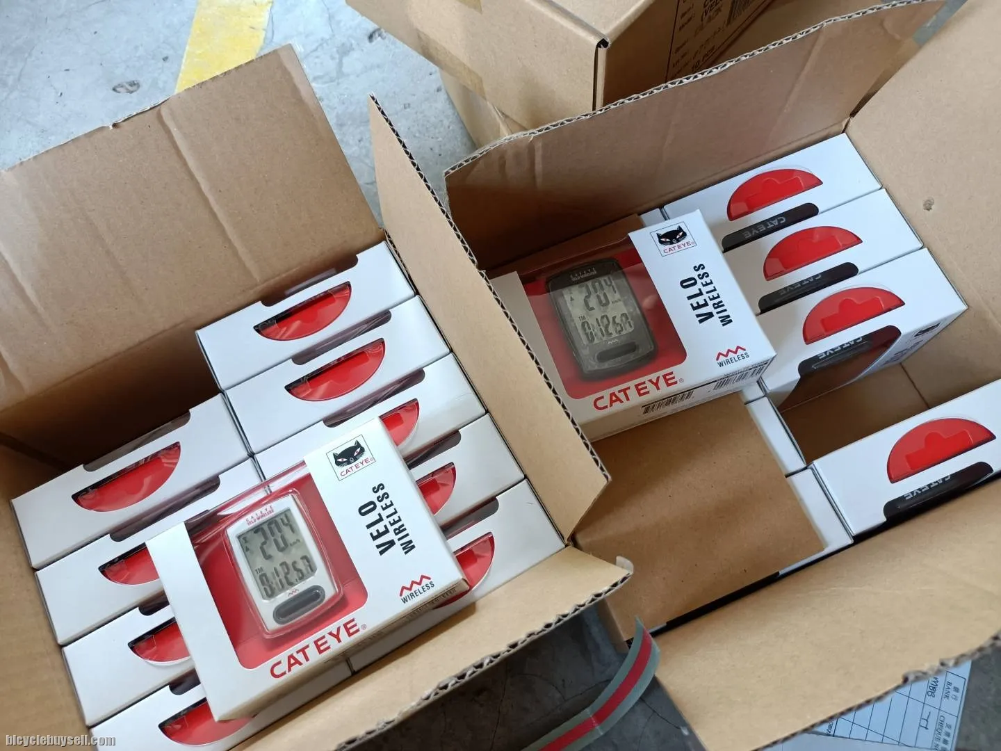 Cateye velo wireless meter computer basikal bike