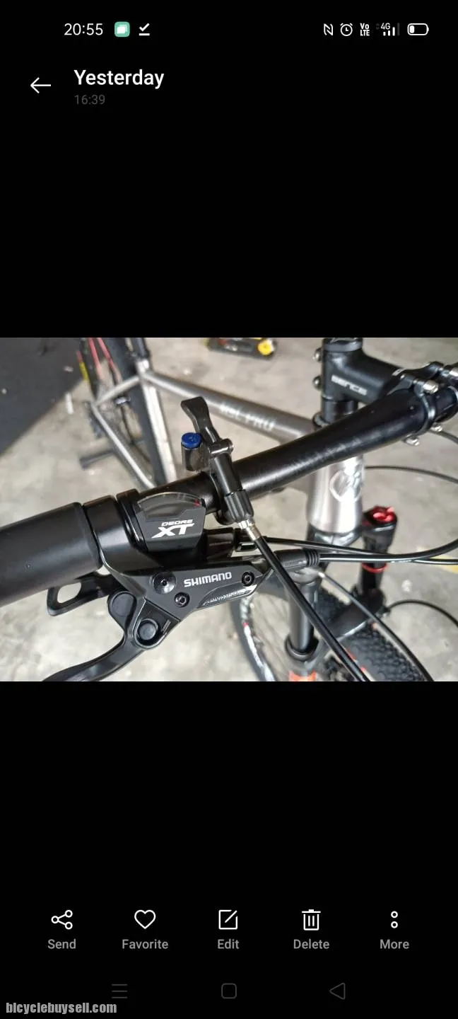 27.5â€ mosso msl pro 11sp xt mtb bike custom