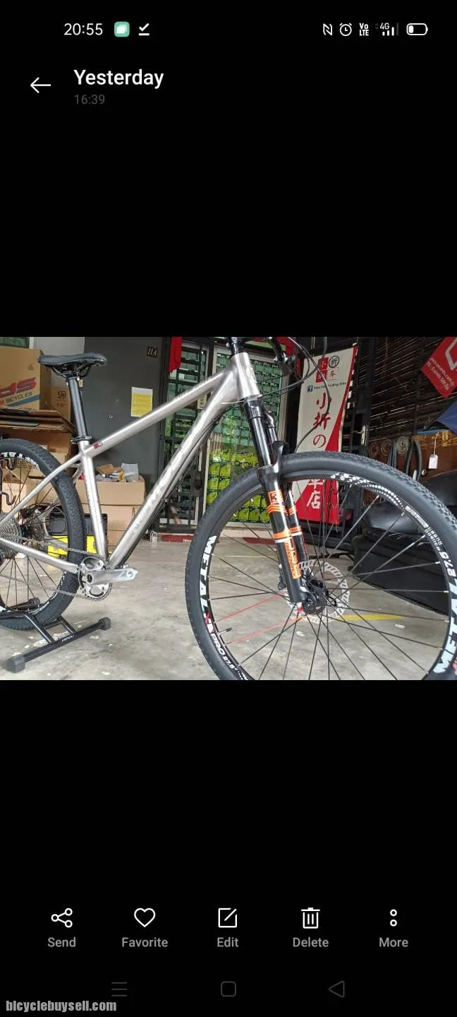 27.5â€ mosso msl pro 11sp xt mtb bike custom
