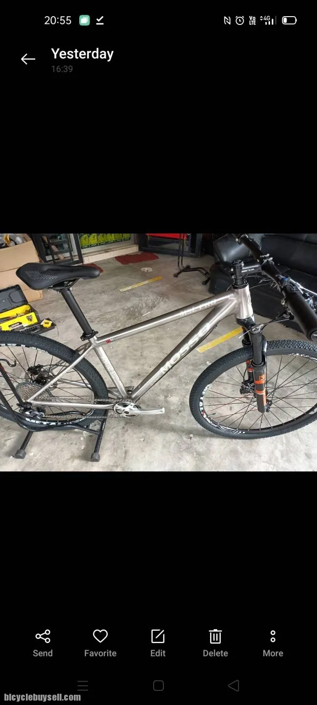 27.5â€ mosso msl pro 11sp xt mtb bike custom