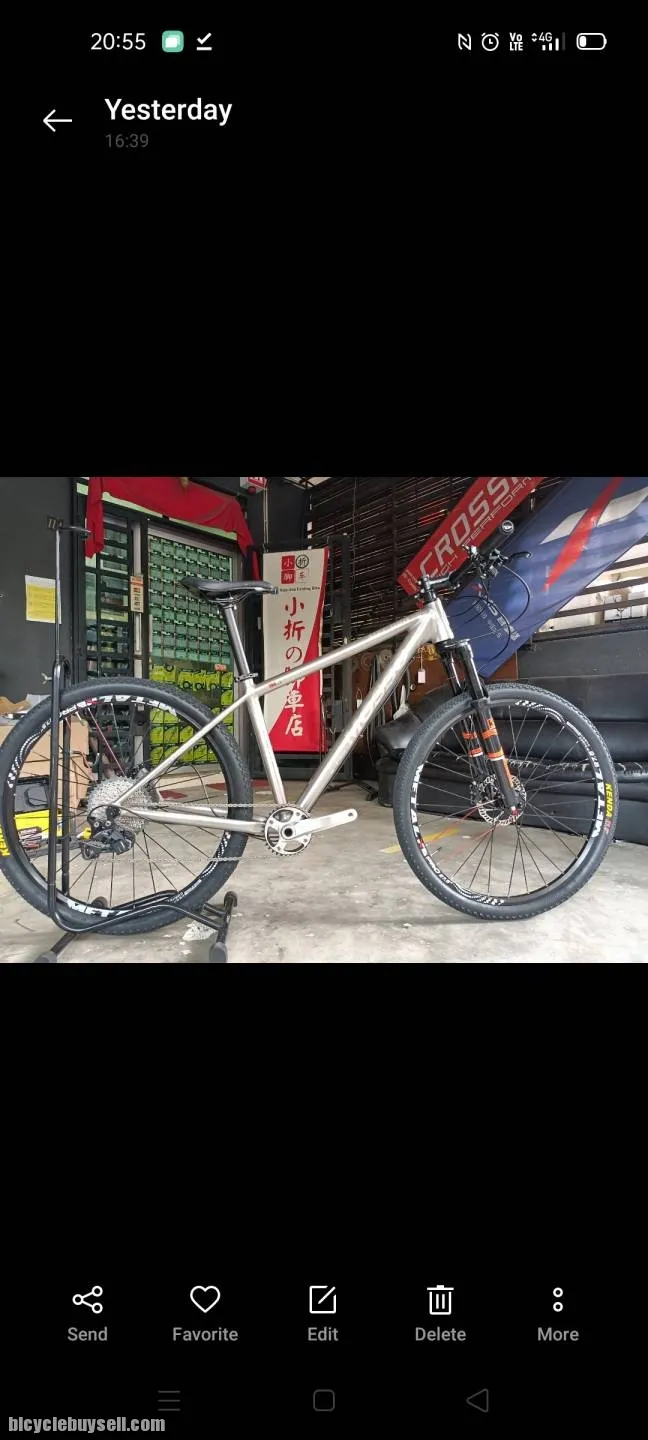 27.5â€ mosso msl pro 11sp xt mtb bike custom