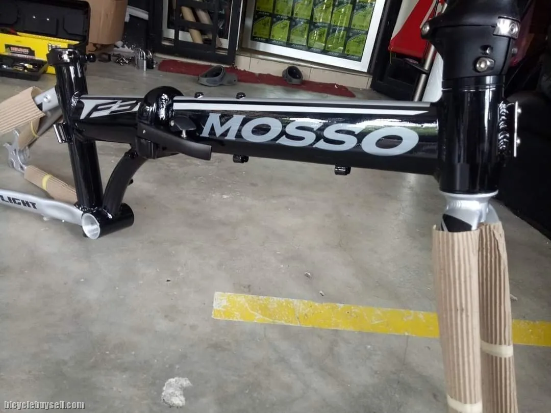 20â€ mosso f3 alu folding bike frameset