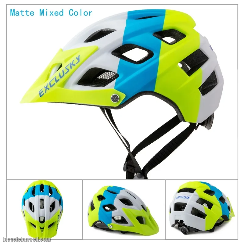 Exclusky MTB Helmet XC helmet Enduro Topi Basikal  Mountain Bike Downhill