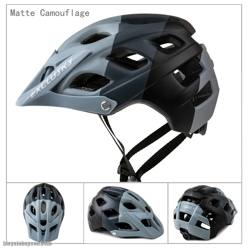 Exclusky MTB Helmet XC helmet Enduro Topi Basikal  Mountain Bike Downhill