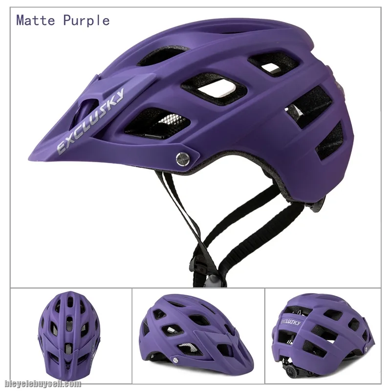 Exclusky MTB Helmet XC helmet Enduro Topi Basikal  Mountain Bike Downhill