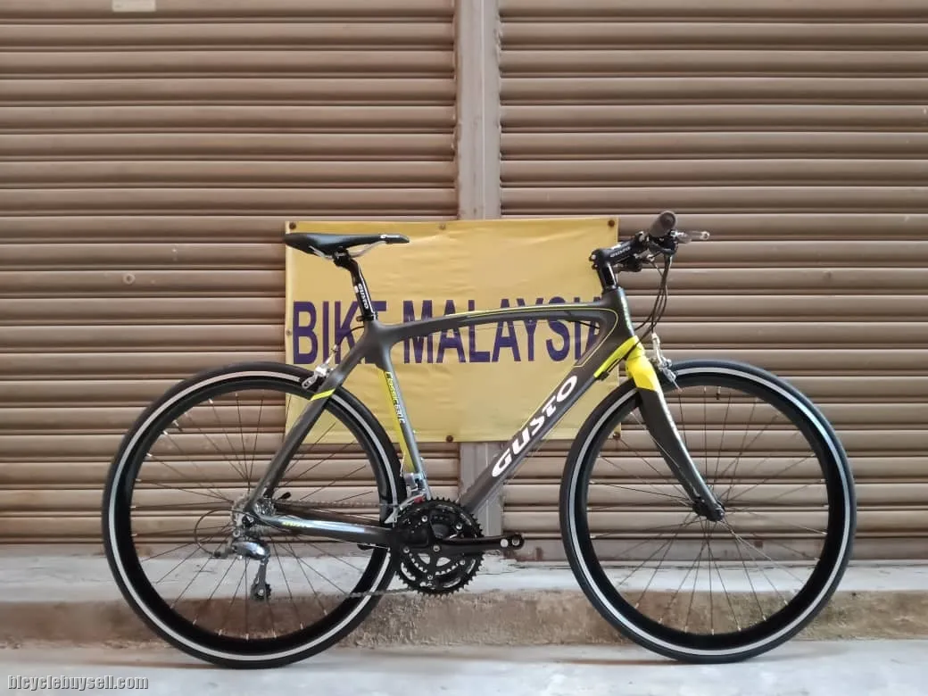GUSTO C630C CARBON FLAT BAR RAOD BIKE
