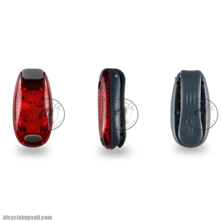 5 LED Running Blinker / 5 LED Safety Light with Clip &amp; Velcro -Rm9.50/pc