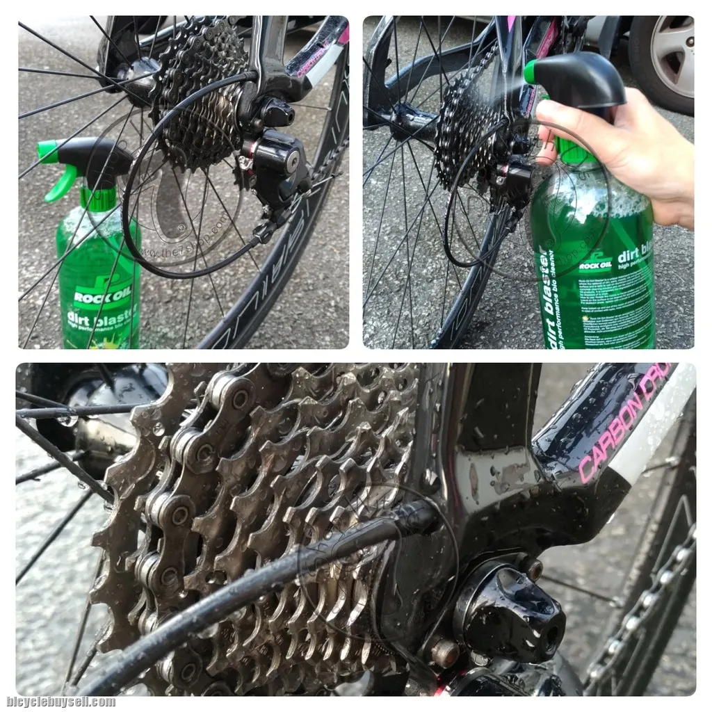 Rock Oil Dirt Blaster 1L Free Chain Brush / Bicycle Chain Cleaner