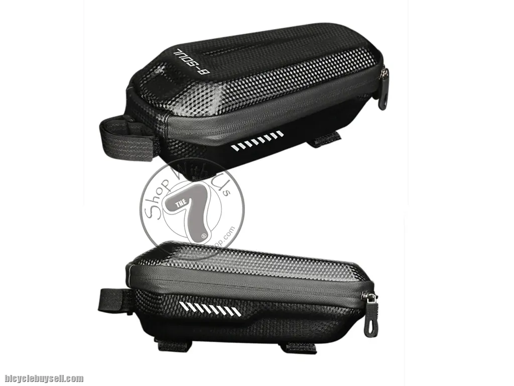 B-SOUL Hard Case Top Tube Pouch / Bag Basikal