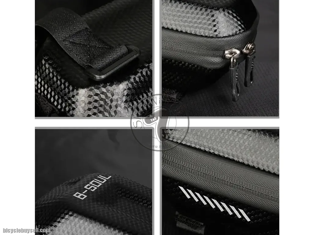B-SOUL Hard Case Top Tube Pouch / Bag Basikal