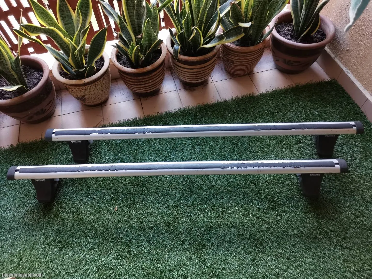 Thule roof rack untuk proton wira
