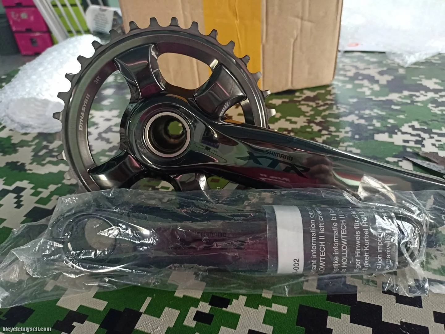 XTR crankset