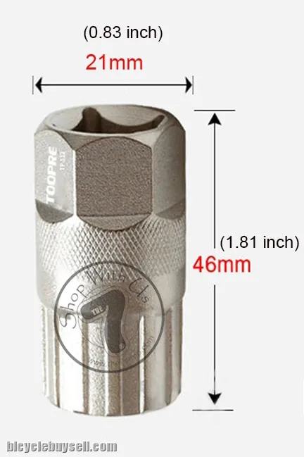 Bicycle Cassette Removal Tool / Bicycle Freewheel Removal Tool / Basikal Cassette Repair Tool