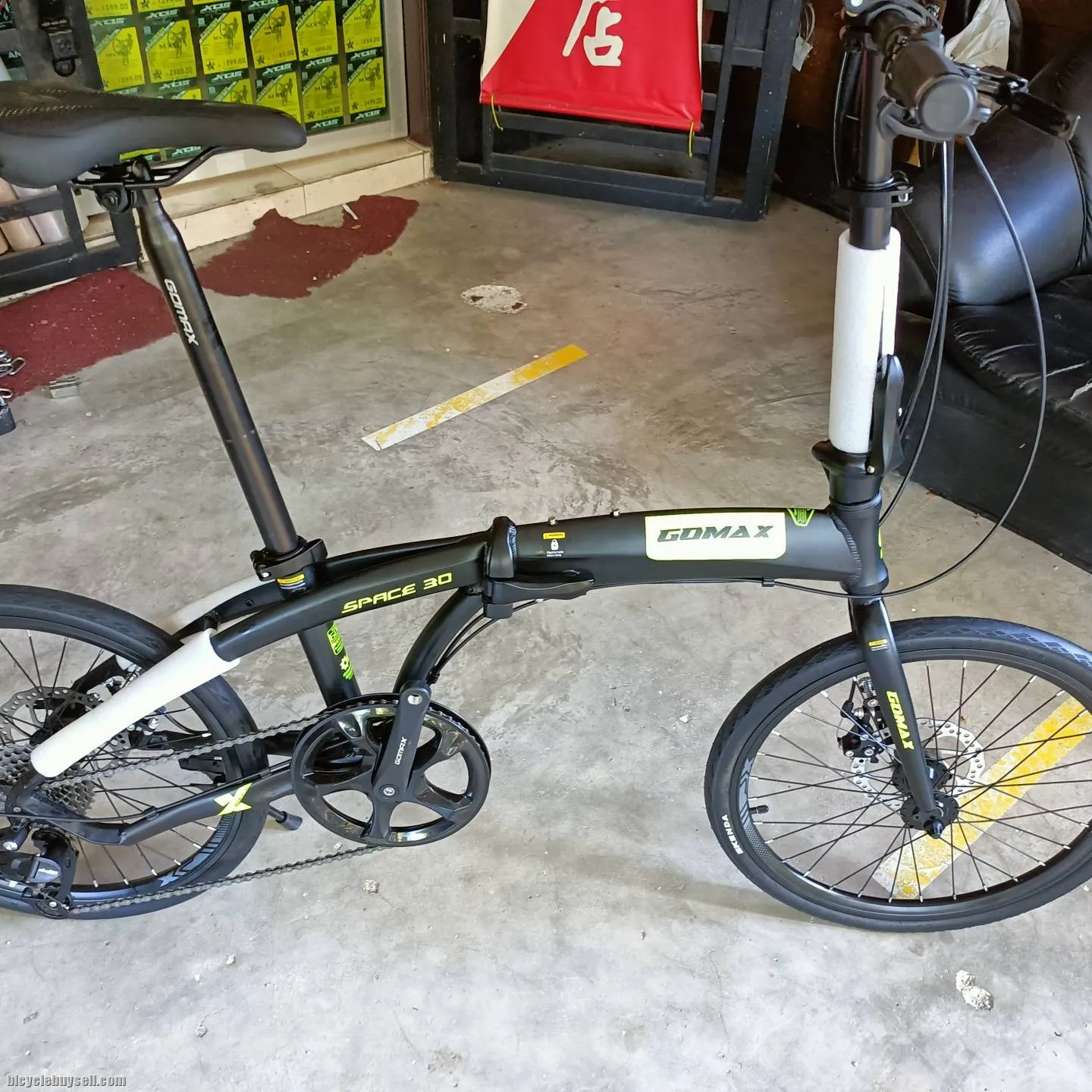 20â€ 451 gomax space30 8sp microshift folding bike