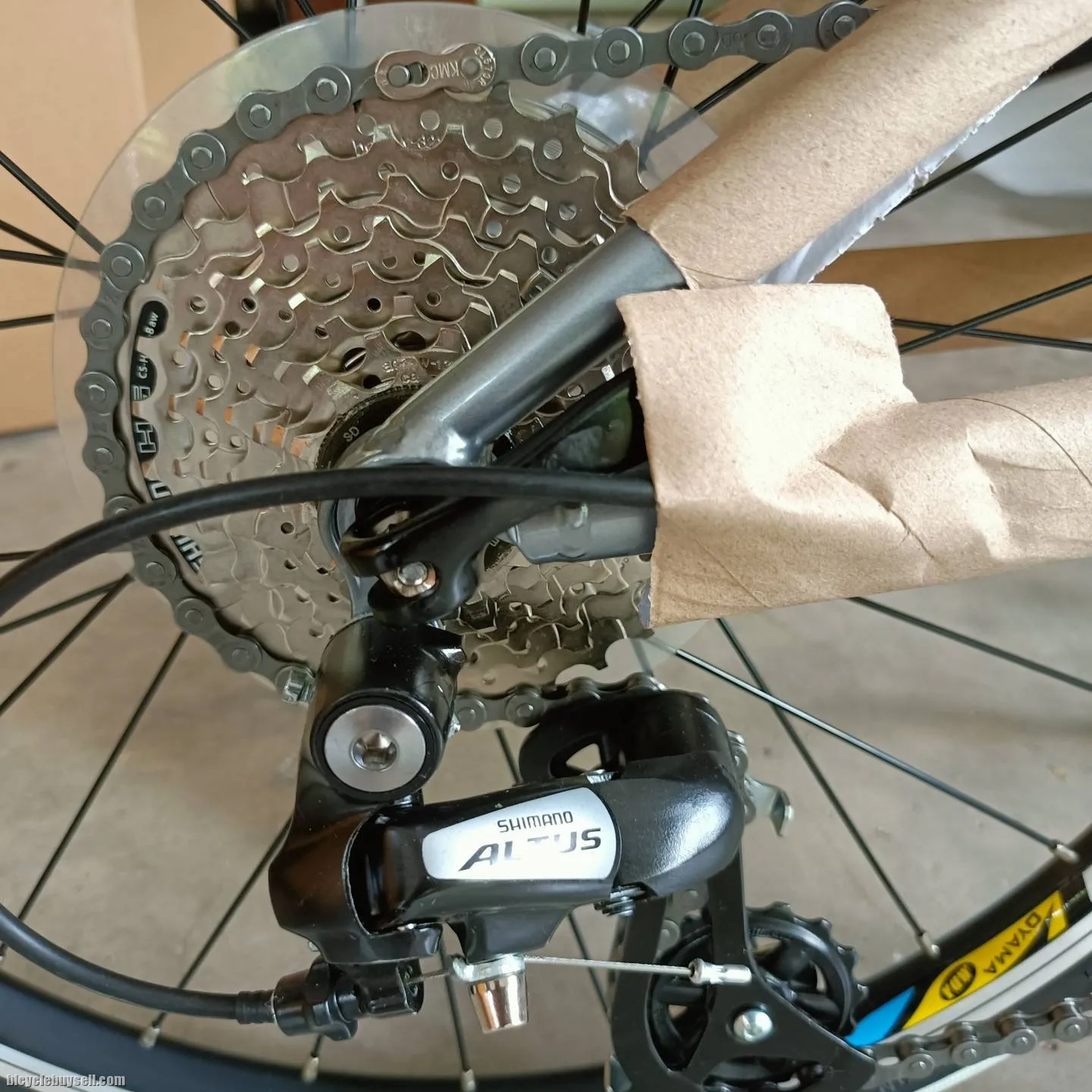 20â€ 451 OYAMA CR16 / CR-16 FOLDING BIKE 2x8sp chromoly frame