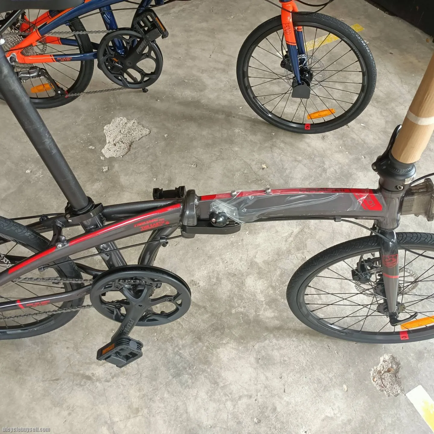 20" 451  crossmac Haagen 901  Shimano altus 1x9speed, altus shifter, altus rd