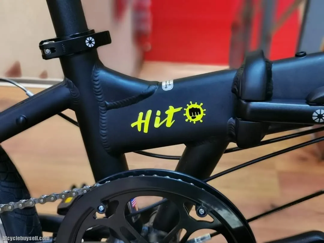 DAHON HIT FOLDING BIKE 20" 6 SPEED shimano. Support 130kg rider