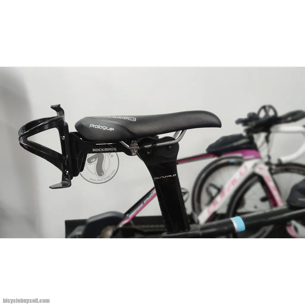 Bike Saddle Dual Cage Holder (FREE PC Cage) / Bottle Holder Cage Mount / Rear Bottle Mount System