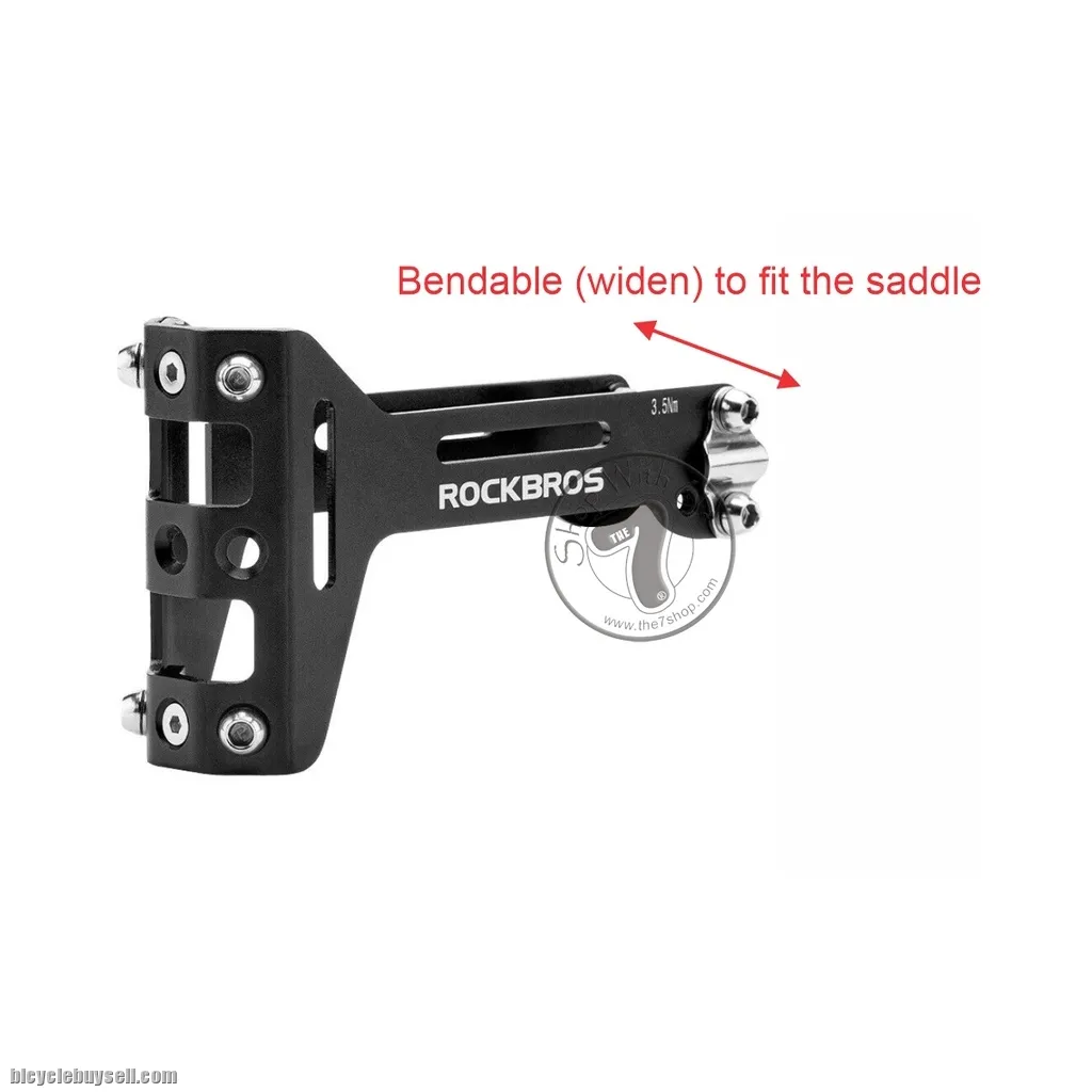 Bike Saddle Dual Cage Holder (FREE PC Cage) / Bottle Holder Cage Mount / Rear Bottle Mount System