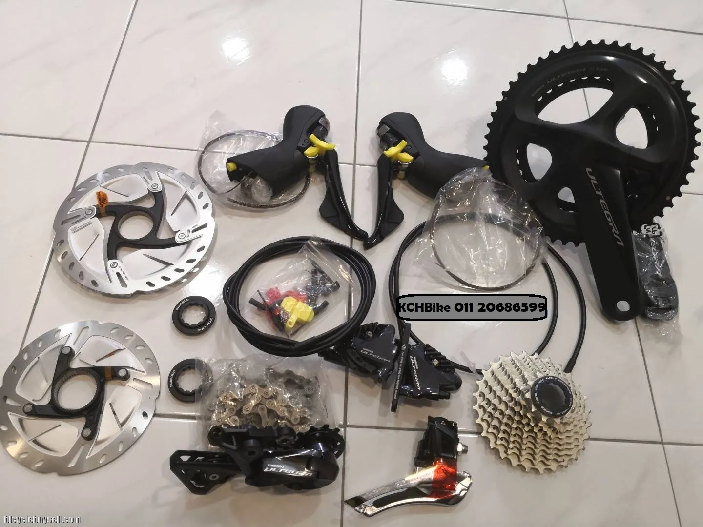 SHIMANO R8020 Ultegra  Hydraulic Disc Groupset- NOT Di2