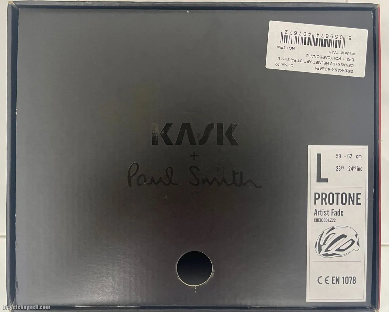 Paul Smith + Kask 'Artist Stripe Fade' Protone Cycling Helmet