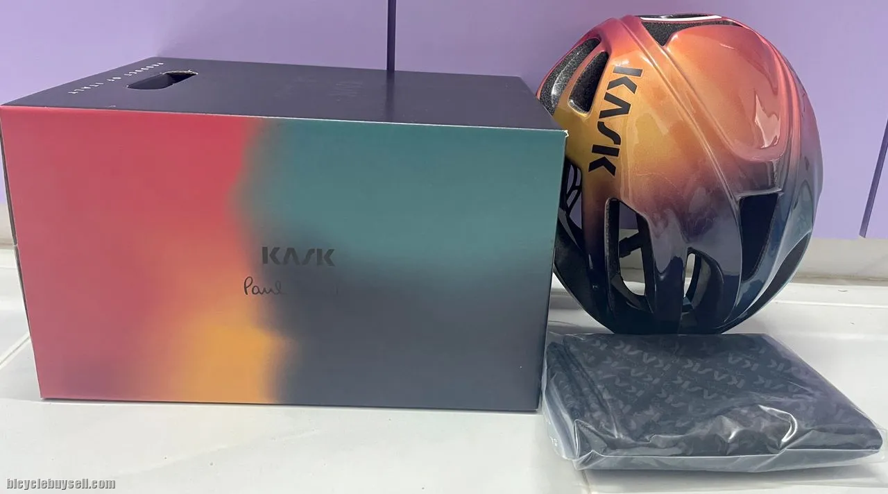 Paul Smith + Kask 'Artist Stripe Fade' Protone Cycling Helmet